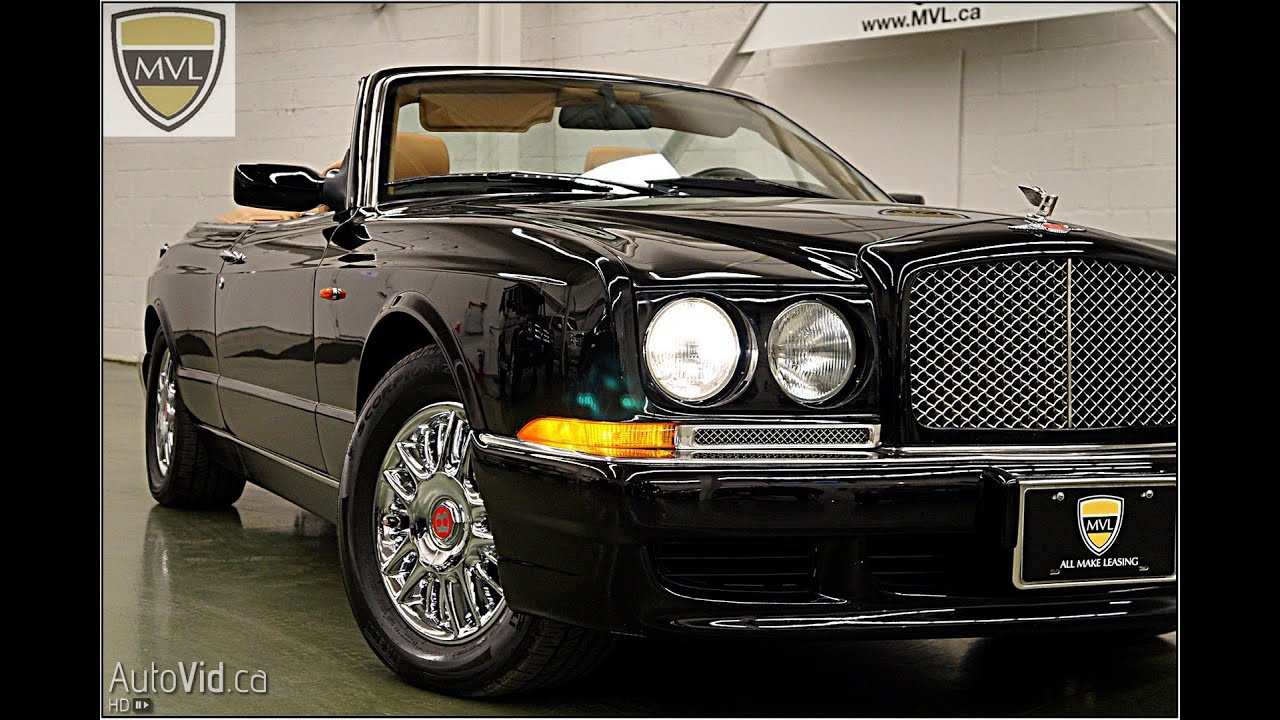 1998 Bentley Azure Convertible #X61683 | MVL leasing.com - Toronto Exotics