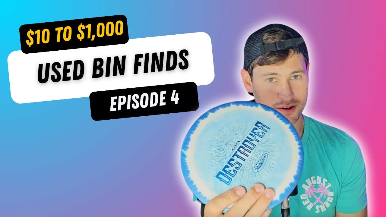 More Used Bins Flips & Finds! Episode 4 | $10 to $1000 Disc Golf Challenge