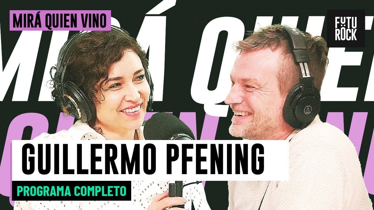 GUILLERMO PFENING en MIRÁ QUIÉN VINO con JULIA MENGOLINI | PROGRAMA YA EMITIDO
