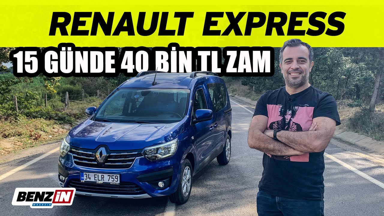Renault Express Combi test sürüşü 2021 | Fiyatı 15 günde 40 bin TL arttı
