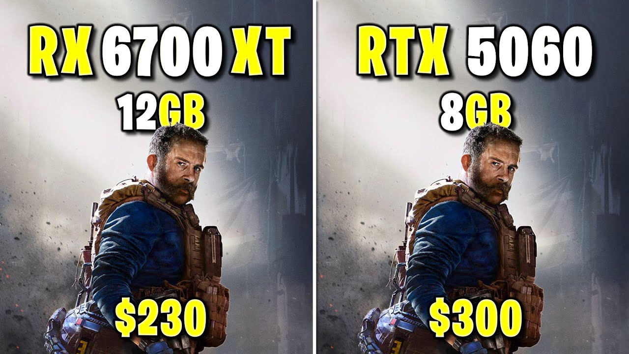 RX 6700 XT vs RTX 5060 - How Much Performance Difference?