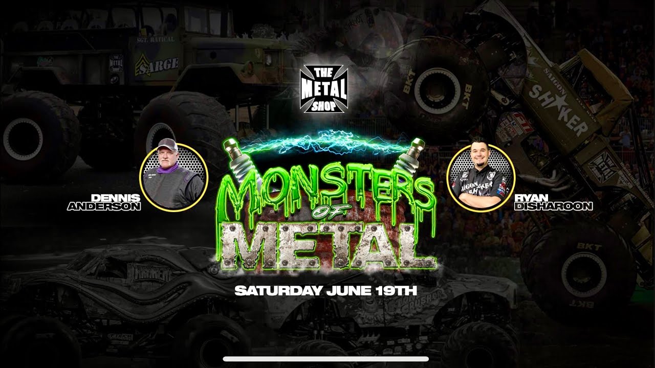 Monsters Of Metal- Delaware International Speedway Monster Truck Show