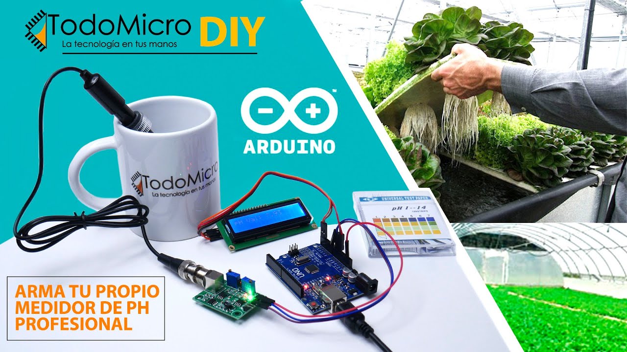 💪DIY: MEDIDOR PROFESIONAL  DE PH CON ARDUINO UNO. PASO A PASO.