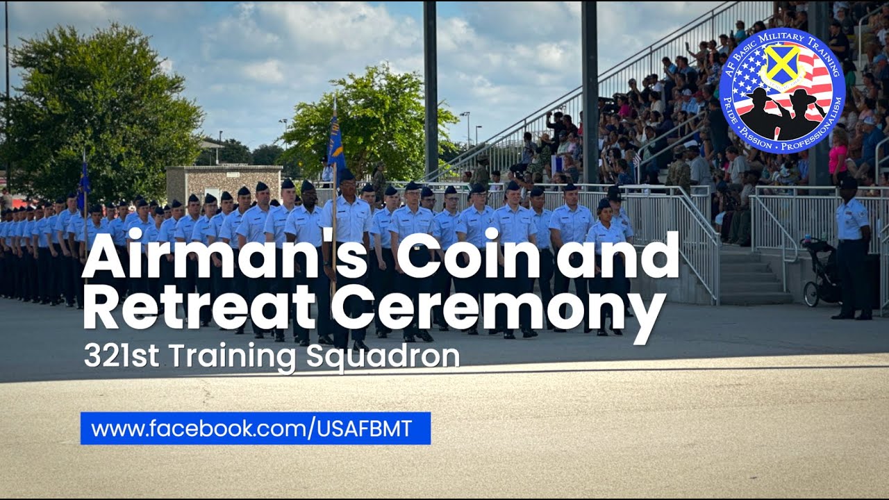 321st Training Squadron Airman's Coin and Retreat Ceremony -- May 31, 2023