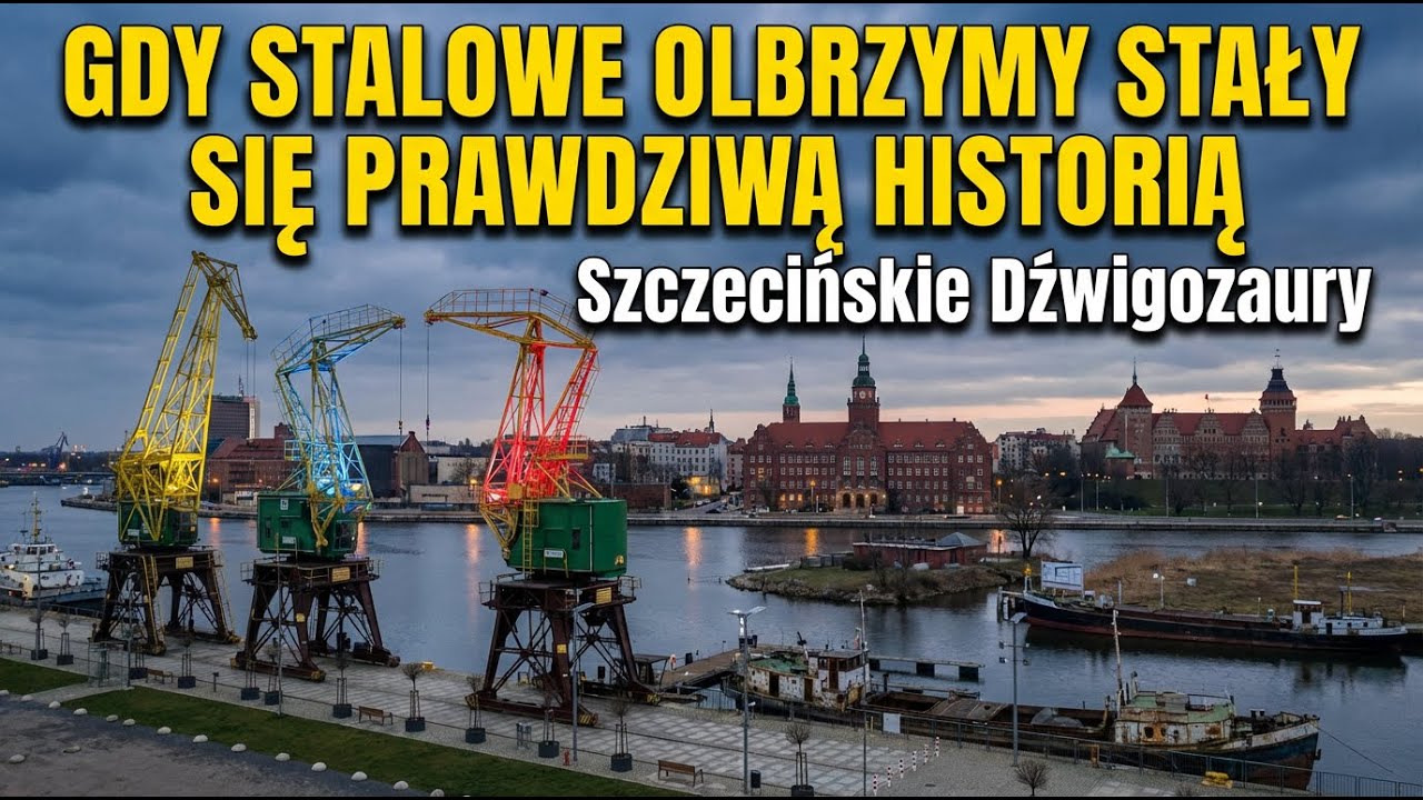 Niesamowita Prawda Jak Stalowe Olbrzymy stały się Legendą Szczecina Musisz to zobaczyć!