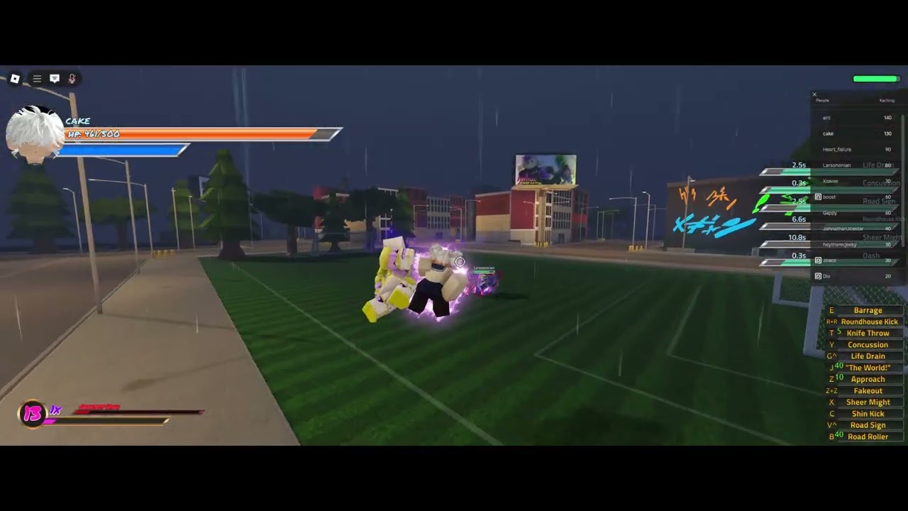 TWOH VS PURPLE HAZE [Roblox] Untitled Stand Game