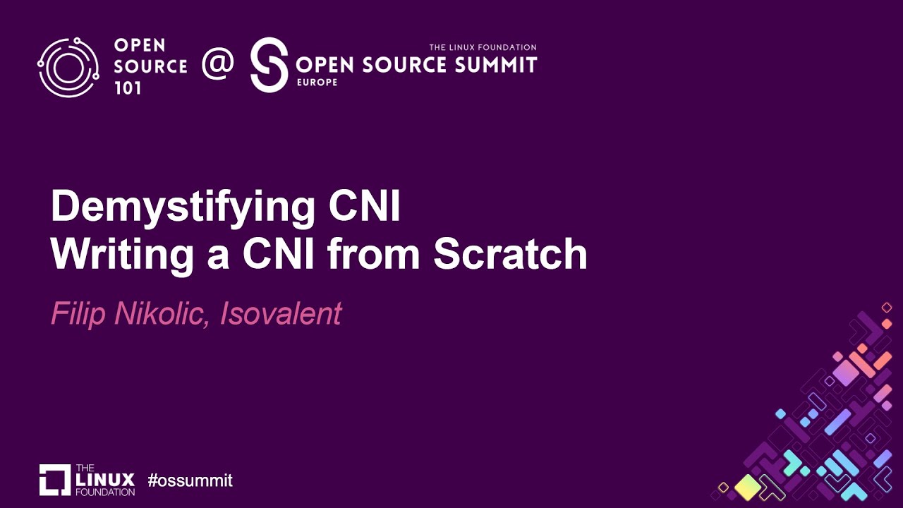 Развенчание мифов о CNI: написание CNI с нуля — Филип Николич, Isovalent