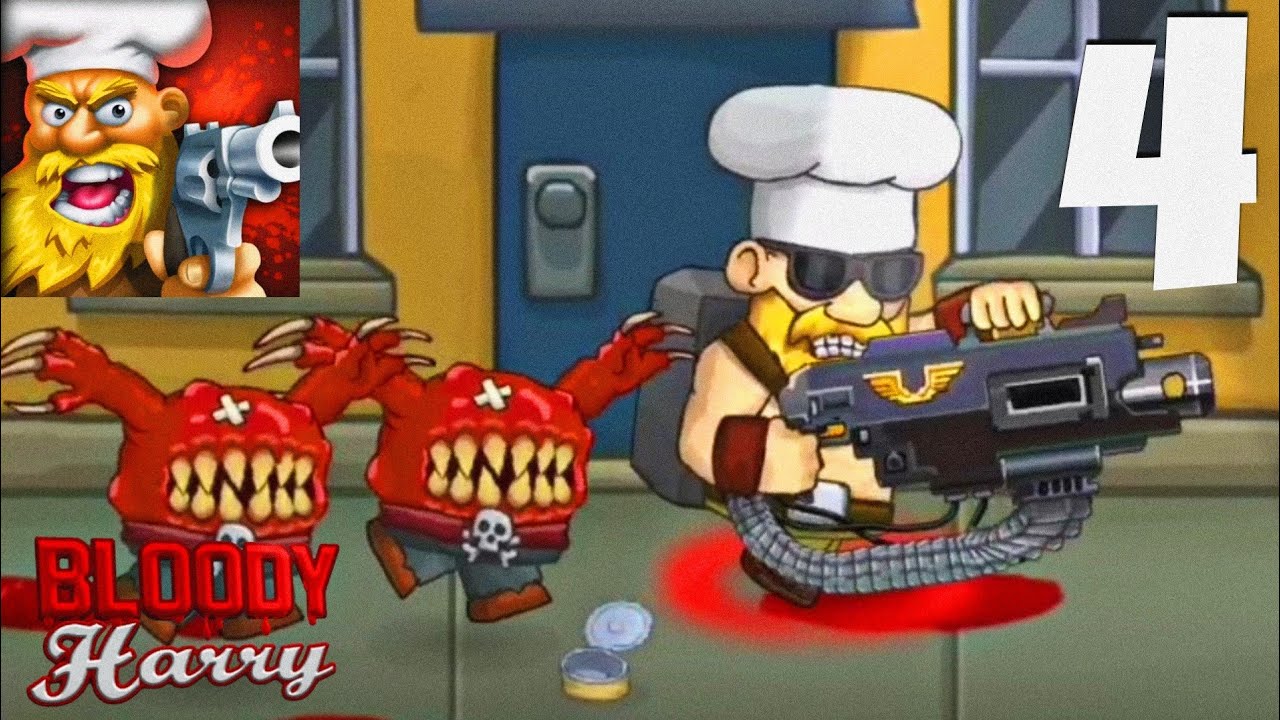 Bloody Harry: Zombie Shooting - Levels 43-62 - Full Gameplay Walkthrough Parte 4 (iOS, Android)