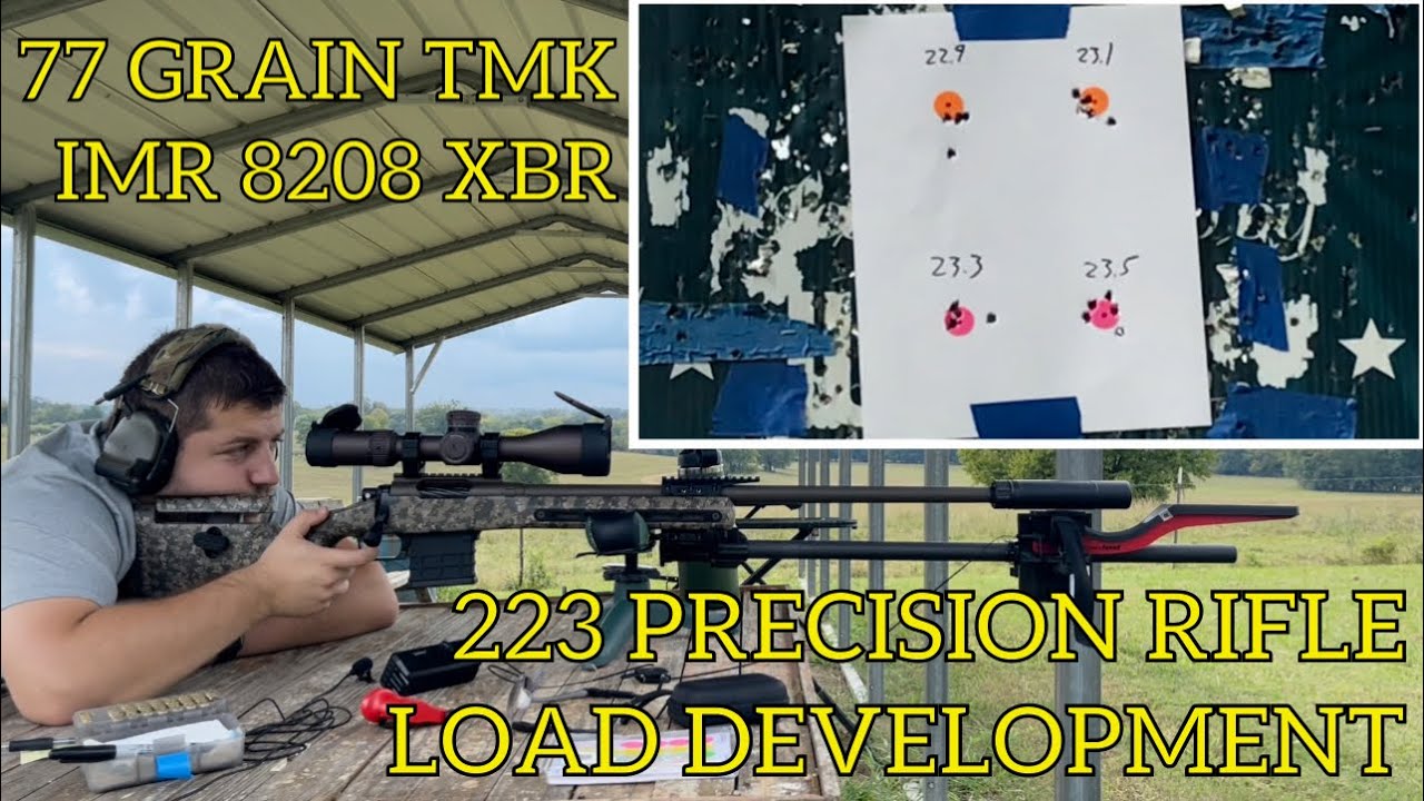 Load Development for the 223 Precision Rifle Part 1 - 77 GrainTMK & 8208 XBR - Disappointing Results