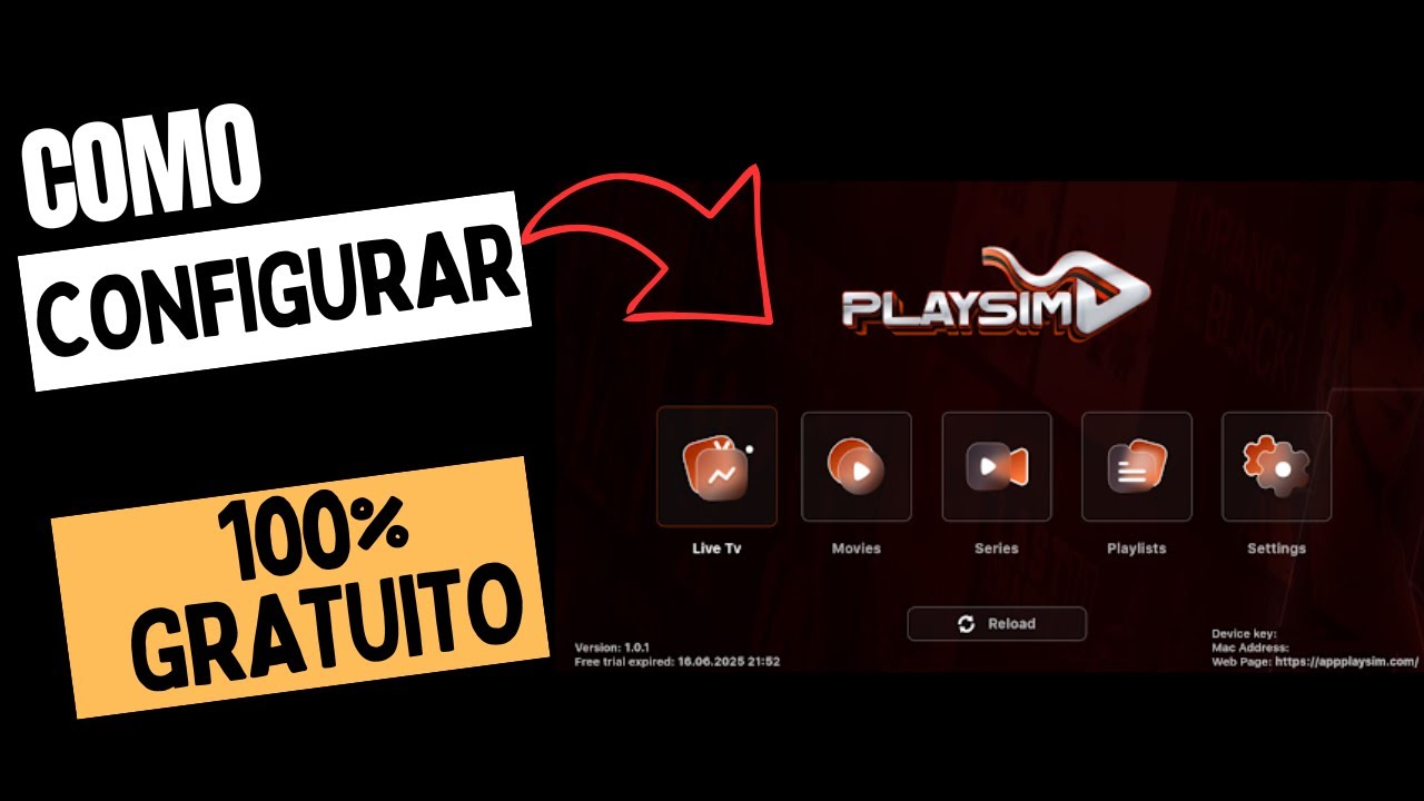 Como Configurar o Play Sim R&Aacute;PIDO (GR&Aacute;TIS) | Para TV LG, Samsung, Roku TV