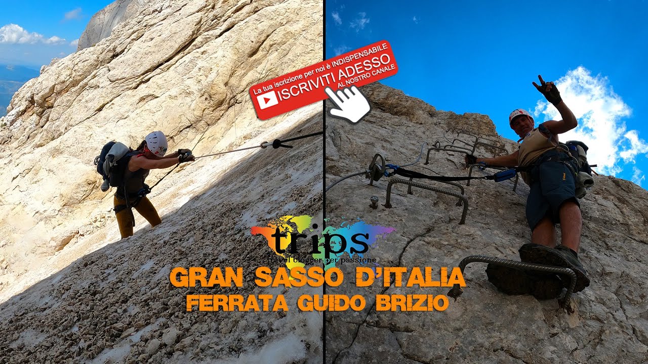 Via Ferrata Guido Brizio: dalla Sella dei Due Corni a Campo Imperatore
