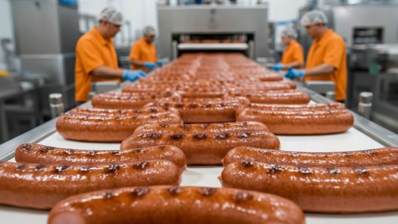 Inside a Mega Factory Making Millions of Hot Dogs Every Day