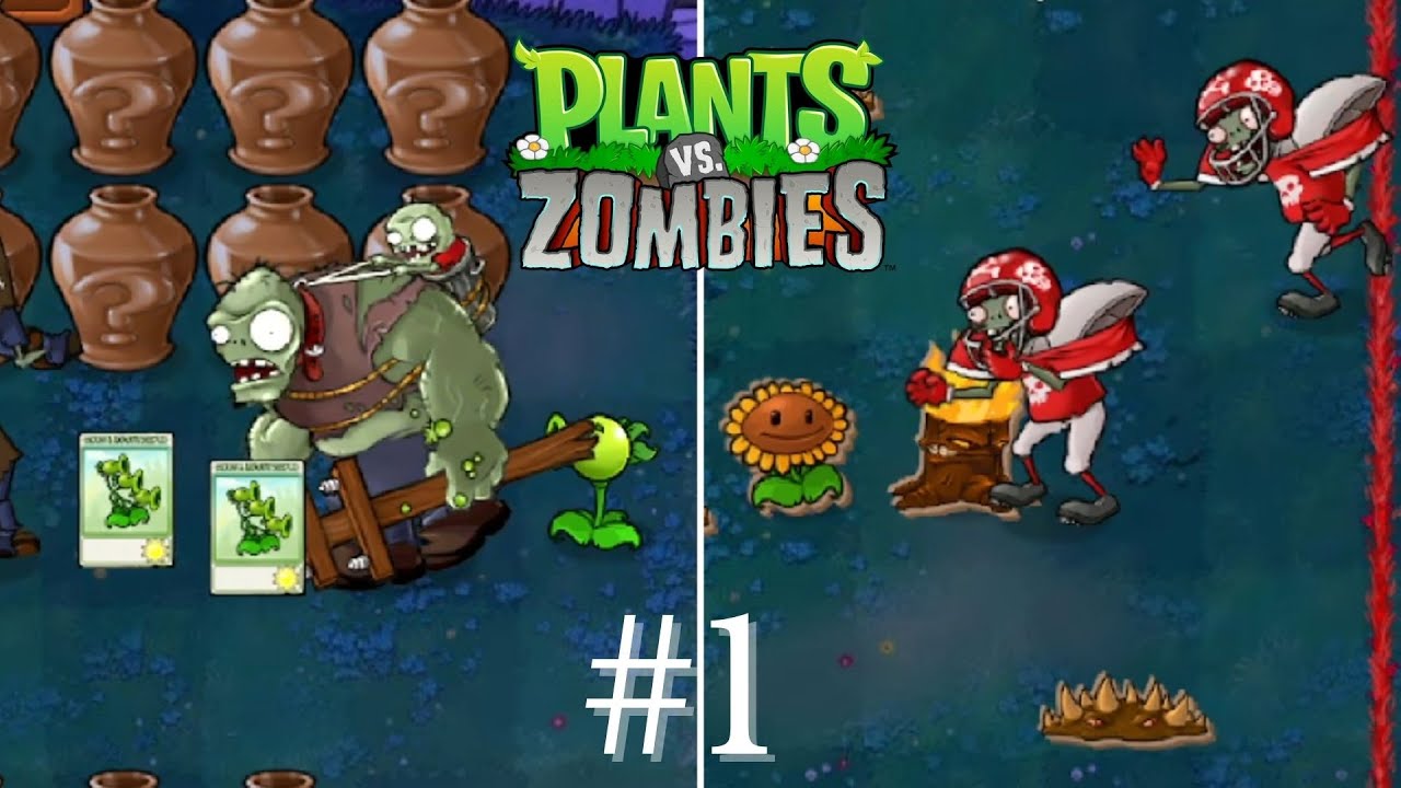 LLEGAMOS A LA RONDA 15 EN ROMPEJARRONES INFINITO - PvZ (Plants VS Zombies) #1