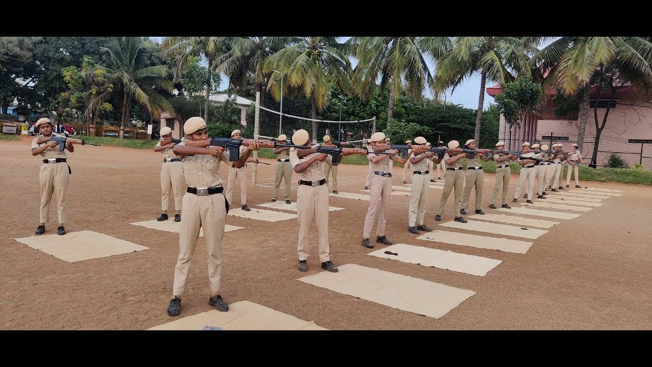 WOMEN POLICE TRAINING MEMORIES - 12th BATCH - PTS TUMAKURU