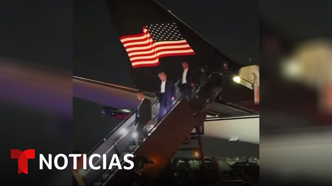 Trump descansa en Nueva Jersey tras ser víctima de un intento de asesinato | Noticias Telemundo