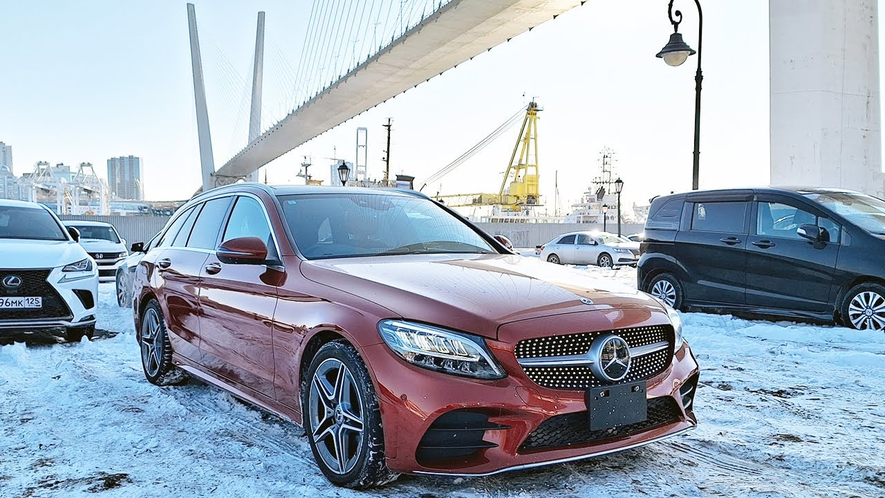 Цены рухнули! Обзор MERCEDES C CLASS AVANTGARDE AMG  с аукциона Японии. Теперь доступно любому!