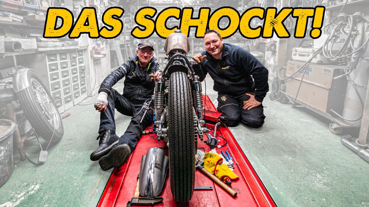 Der Motor dreht sich wieder | Kawa-Harley Sportsgirl | Andis Funktionspunk