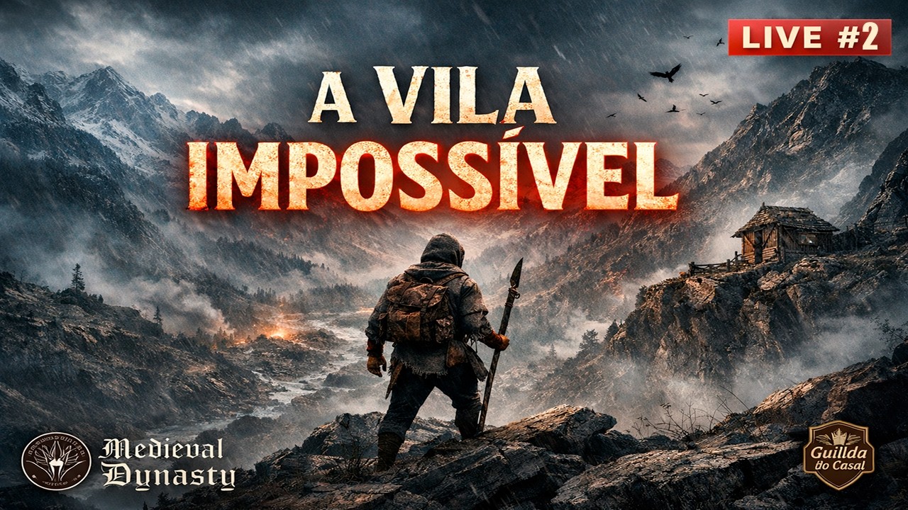 A PRIMEIRA VILA DE VERDADE ESTÁ SENDO CRIADA - MEDIEVAL DINASTY #02
