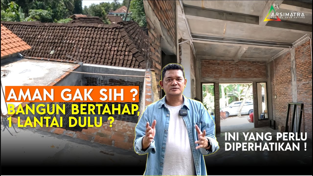 Mau bangun rumah 2 lantai, Tapi nyicil 1 lantai dulu ? Hal ini yang paling PENTING !