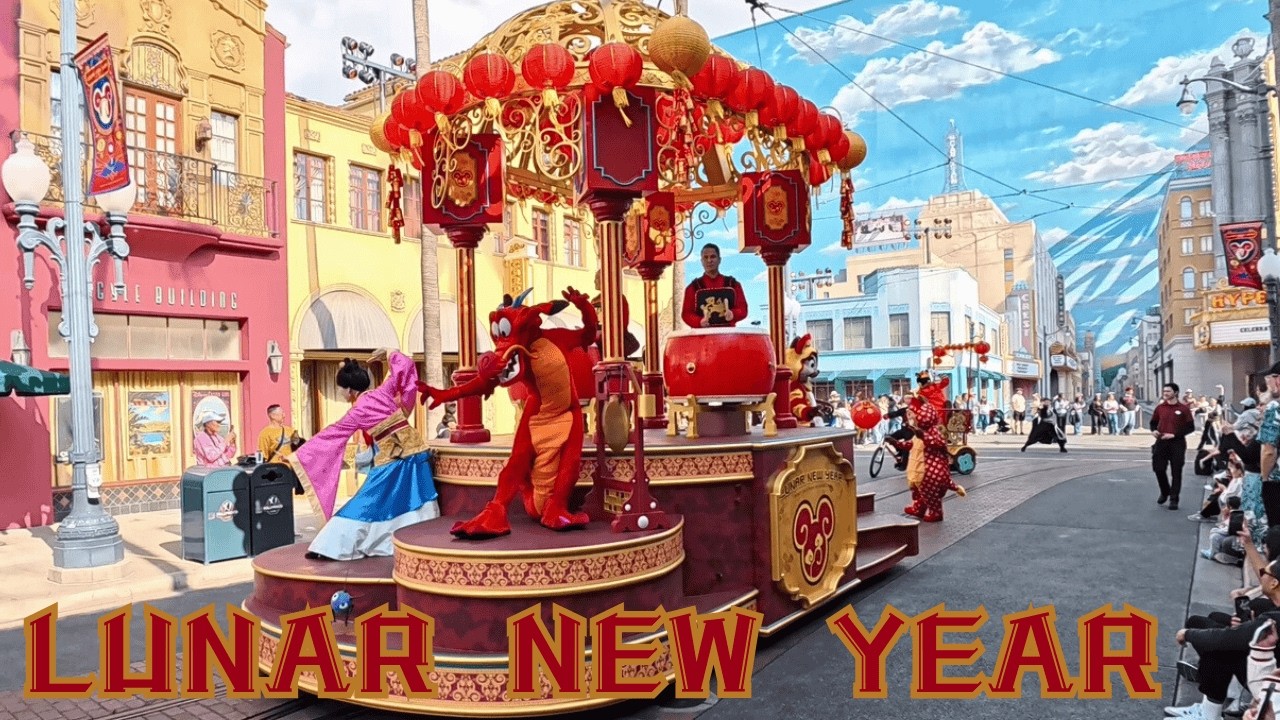 Новый год по лунному календарю 2026 от Disney | Удивительный парад танца драконов (полная запись)