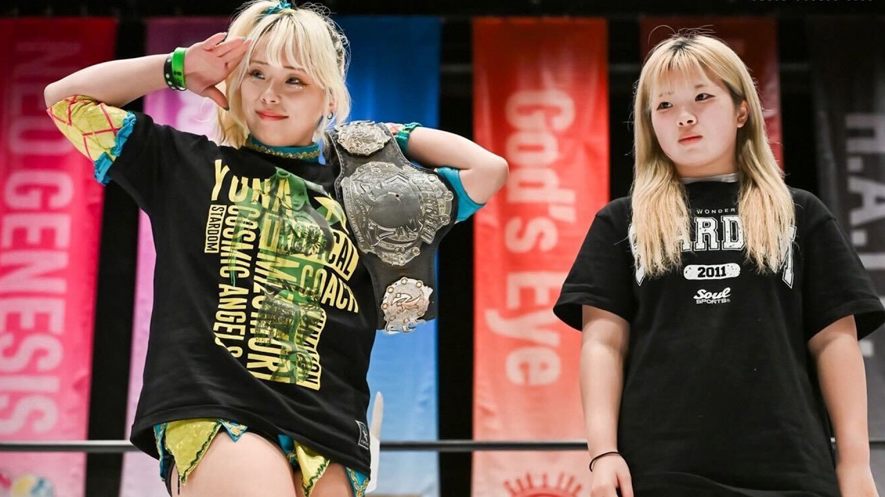 【スターダム】3.28 ハイスピード選手権試合 調印式 《王者》水森由菜 vs 《挑戦者》梨杏【STARDOM】