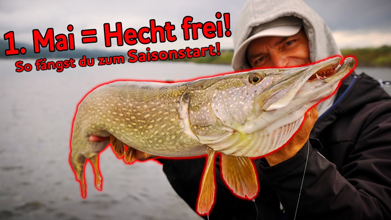 1. Mai = Hecht frei! So fängst du zum Saisonstart!