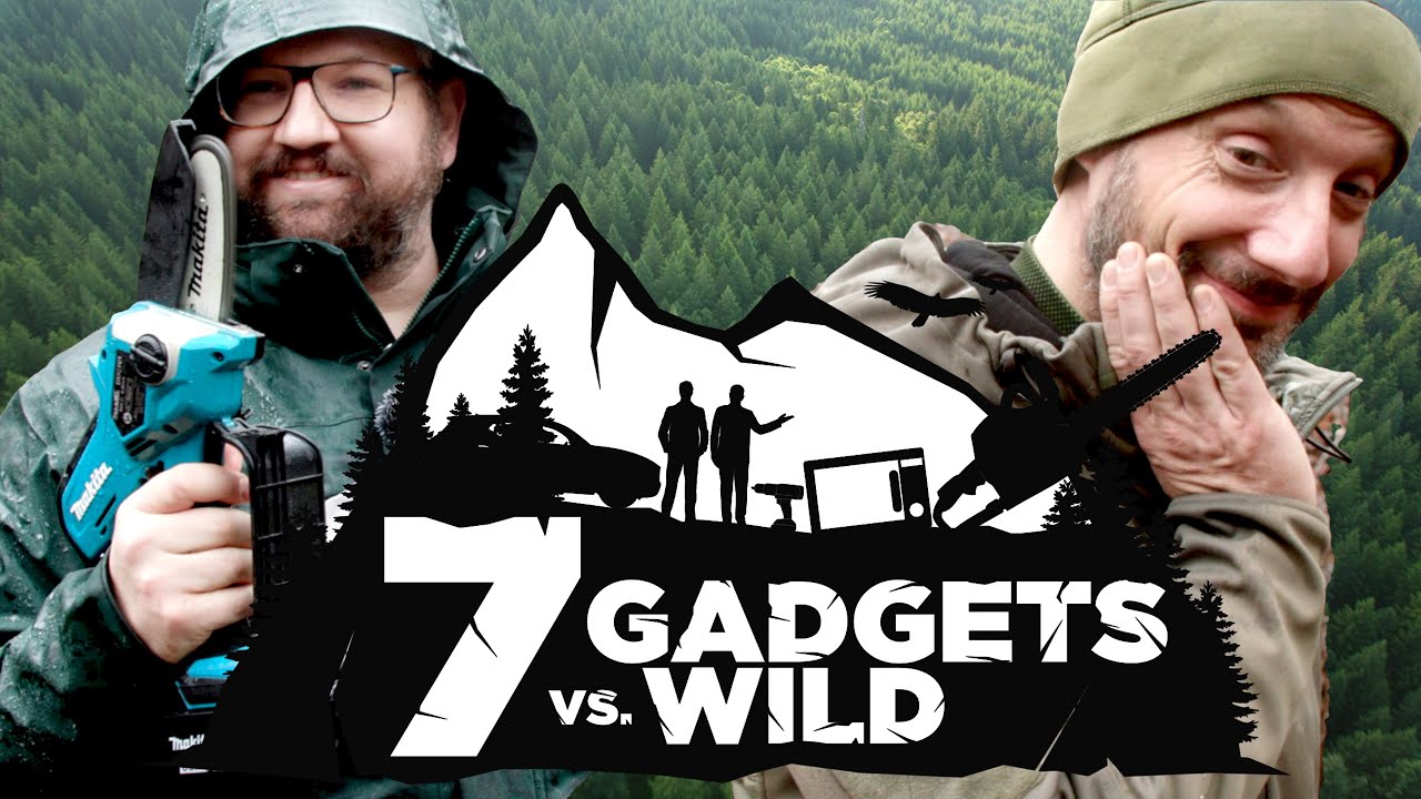 7 Gadgets vs. Wild – Survival mit einem Technik Twist - zusammen mit @DerSebo