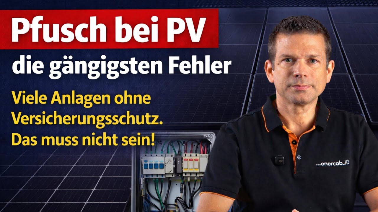 Pfusch bei PV - Tipps und Praxiswissen