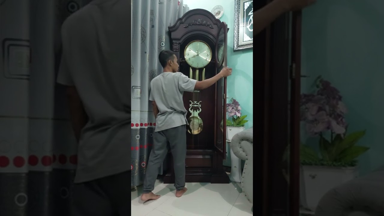grandfather clock junghans string 8 @087784414084