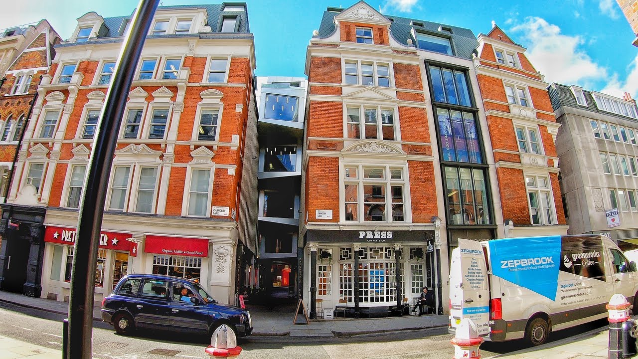 4K London Walk - Backstreets of High Holborn and Hatton Garden