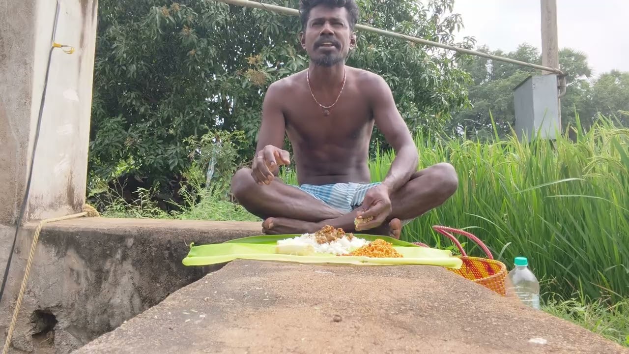 ரொம்ப நாள் கழிச்சு ஆட்டுக்கறி சாப்பாடு#ganesan 