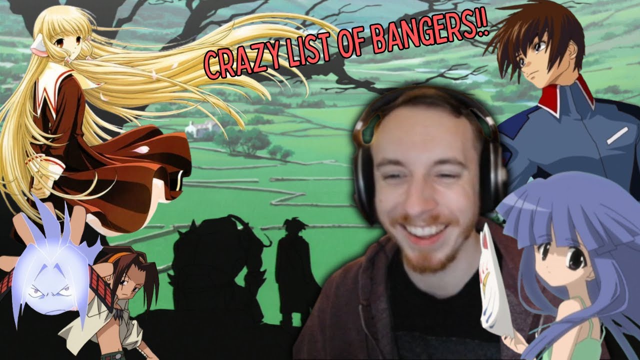 NOTHING BUT BANGERS!! - Irish Guy Reacts & Tries to Analyze 2000's Anime Openings for the FIRST TIME