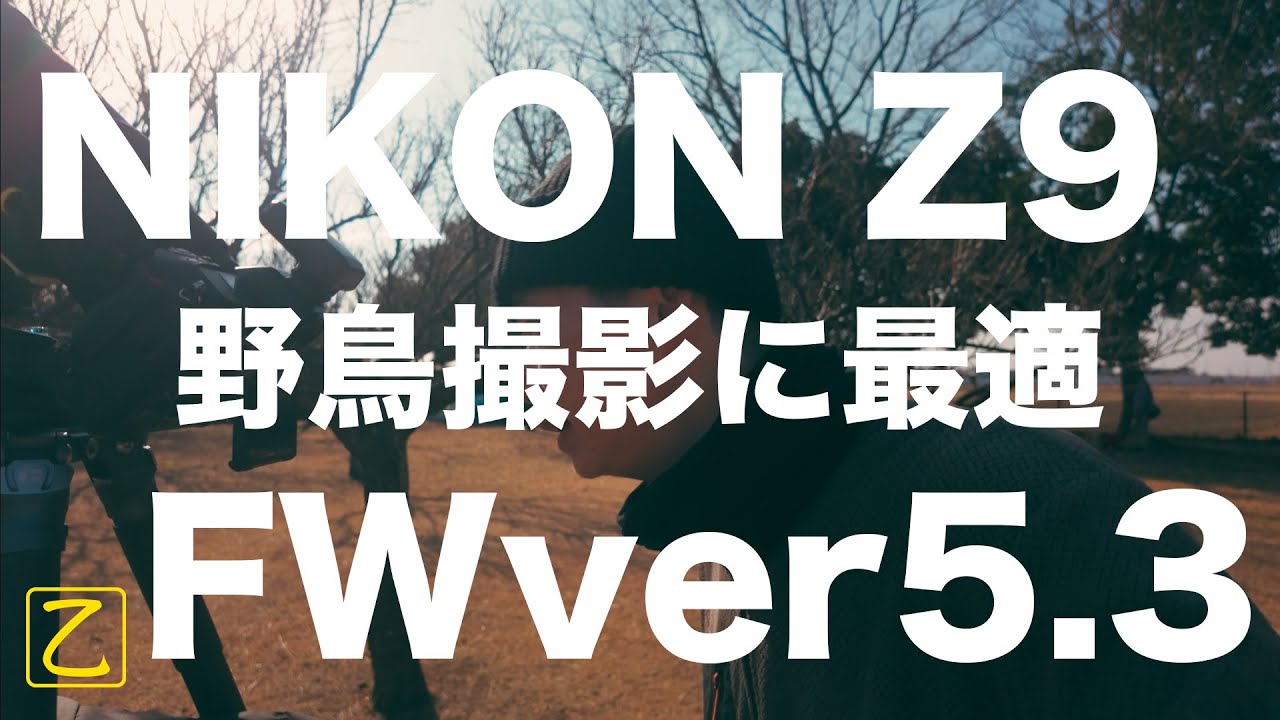 NIKON Z9 ファームウェアver5.3で野鳥撮影