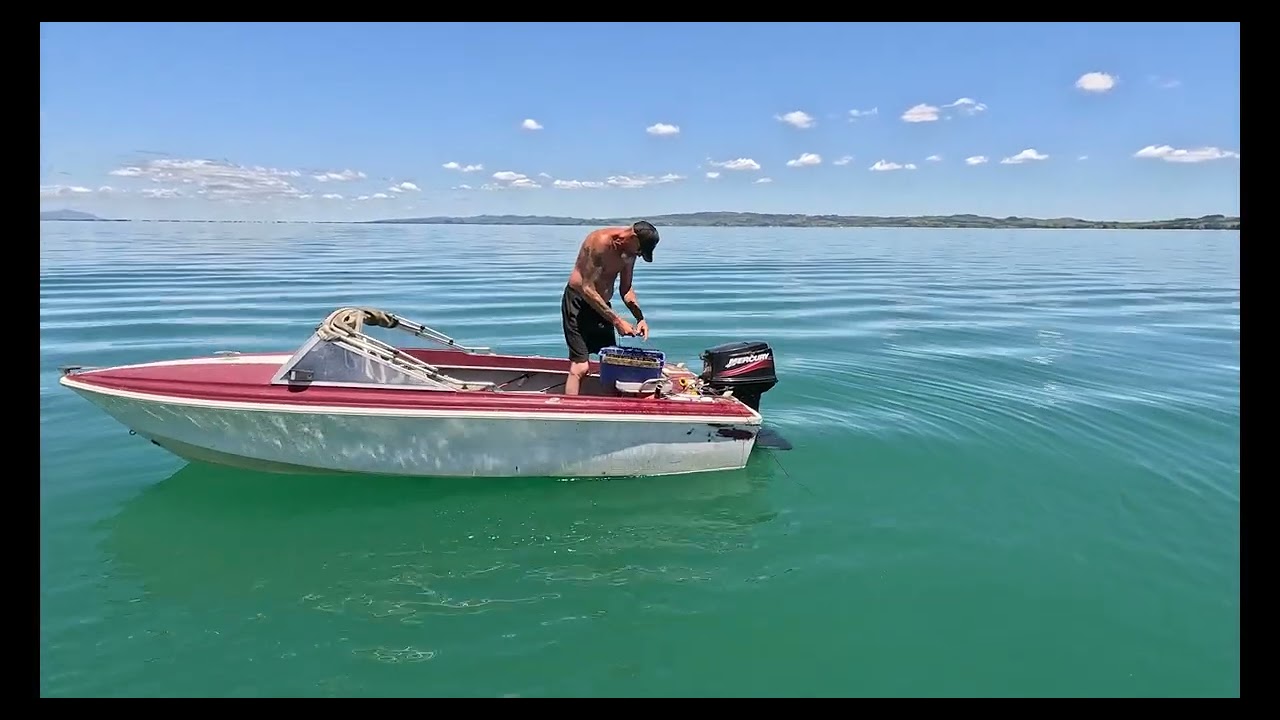 Как установить длинный якорь с лодки (приключение)