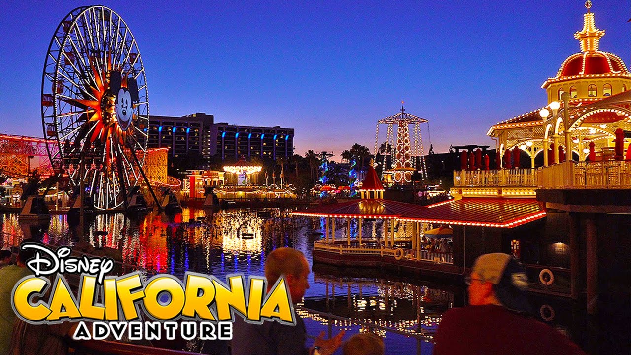 Disney California Adventure at Night - July 2023 Walkthrough [4K POV]