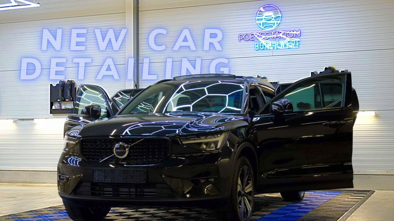 How To Wash & Dry A Brand New Volvo Xc40 model 2023