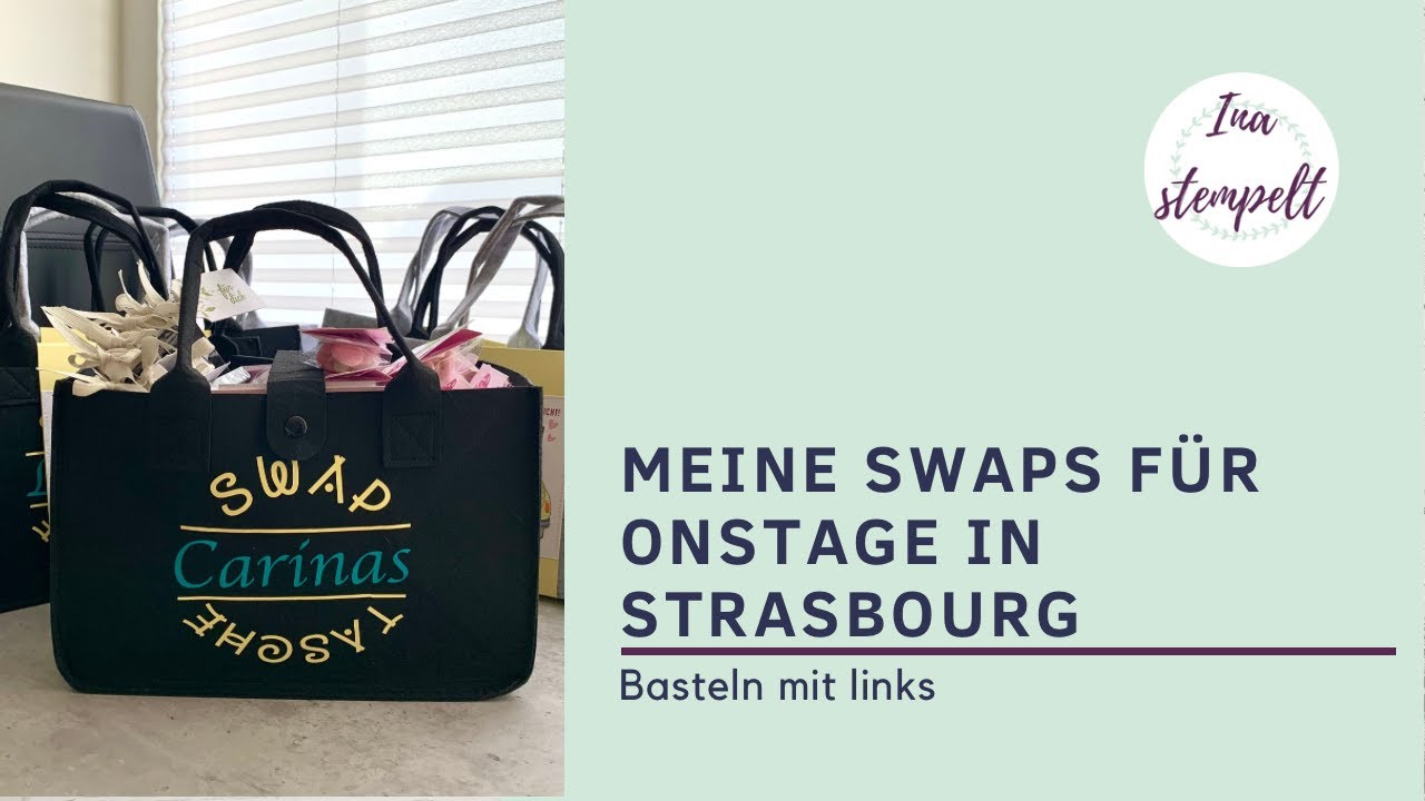 Meine Swaps für Onstage in Strasbourg - Tauschprojekte - was habe ich mitgebracht