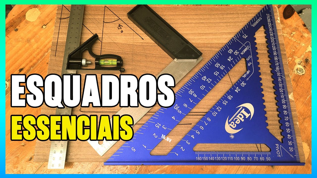 Diferenças Entre Esquadro Tradicional, Combinado e Triangular