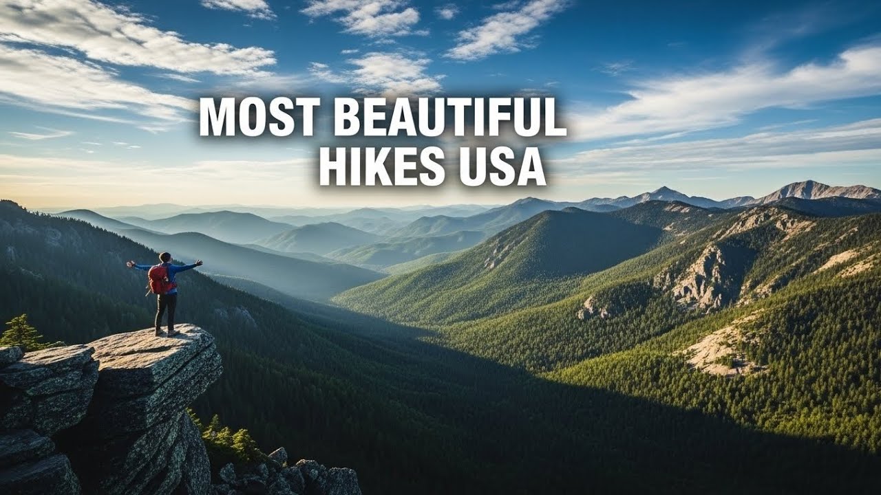 Most Beautiful Hikes in the USA | Top Scenic Hiking Trails to Explore in 2025