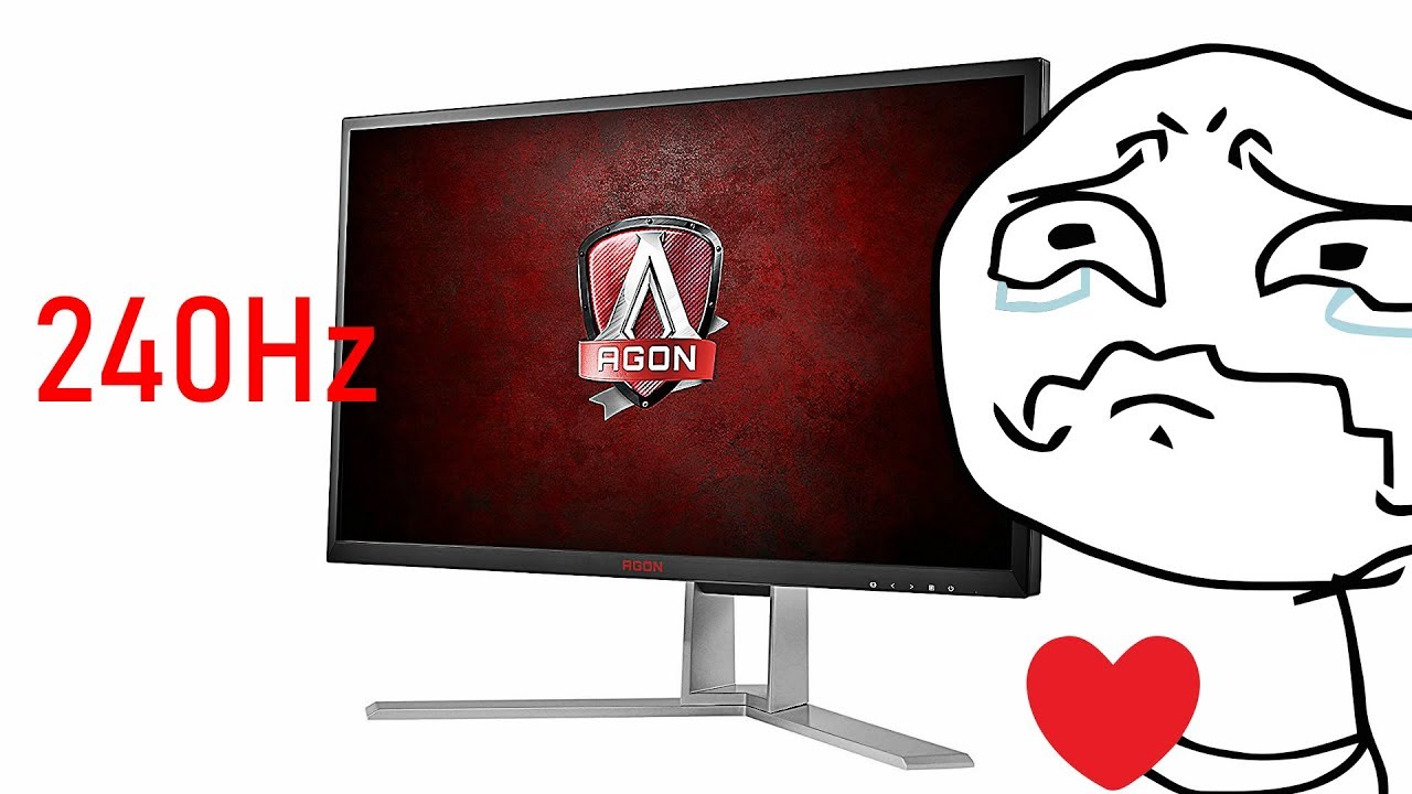 240Hz MONITORS - AOC AGON AG251FZ apskats