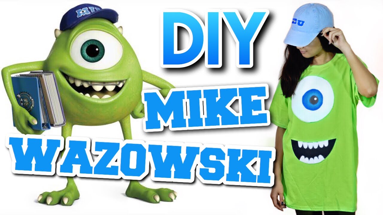 DIY MIKE WAZOWSKI HALLOWEEN COSTUME! | Halloween Costume Under $5!!