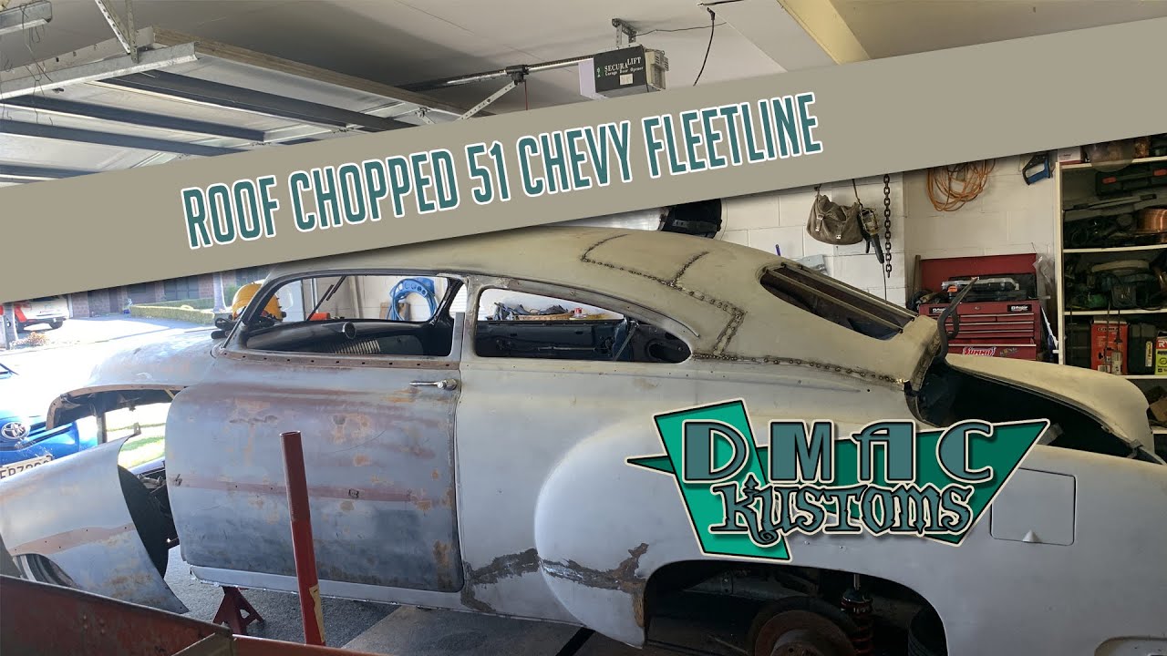 51 Chevrolet Fleetline Roof Chop