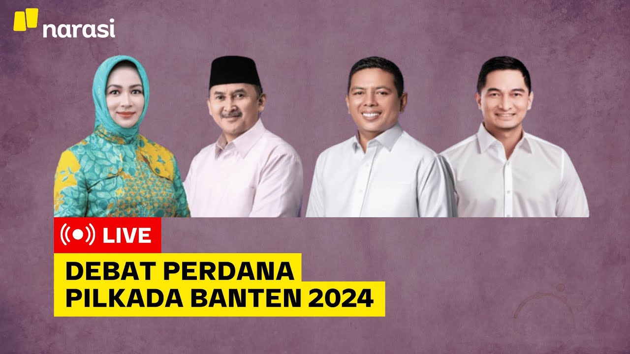 [LIVE] Debat Perdana Pilkada Banten | Live Connect