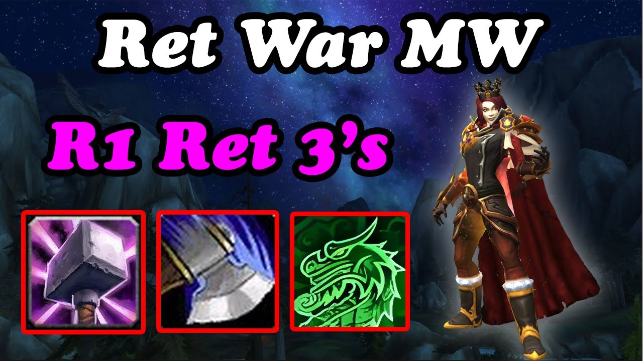 Ret War FW 3's | Rank 1 Retribution Paladin PvP | WoW DF S4 (10.2.7)