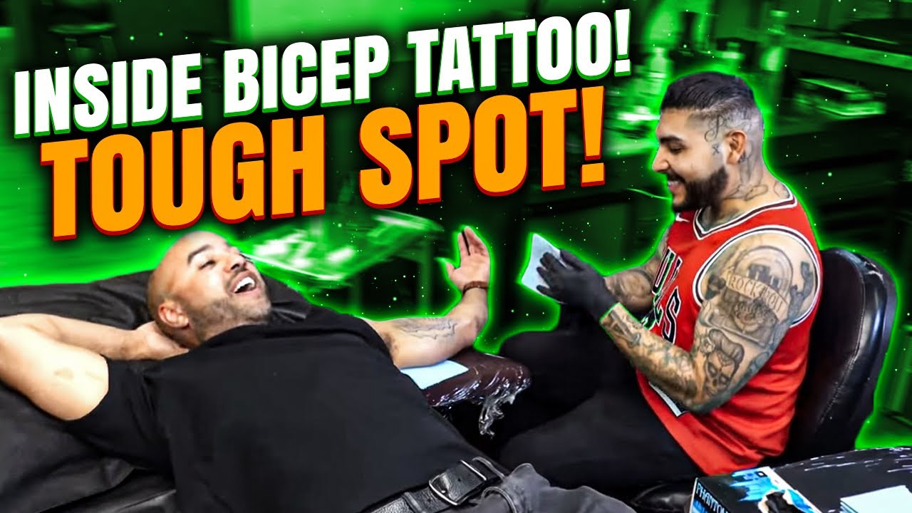 420 SHOP VLOG! (Inside Bicep Tattoo)