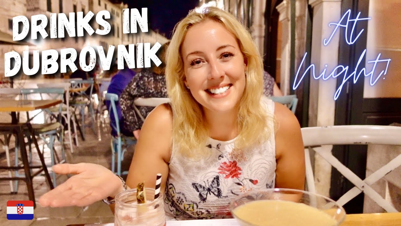 DUBROVNIK OLD TOWN, CROATIA - BEST BARS & NIGHT TOUR