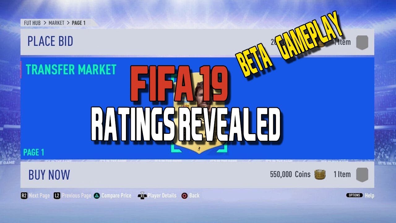 FIFA 19 MESSI RATING LEAKED and BETA GAMEPLAY FEATURES