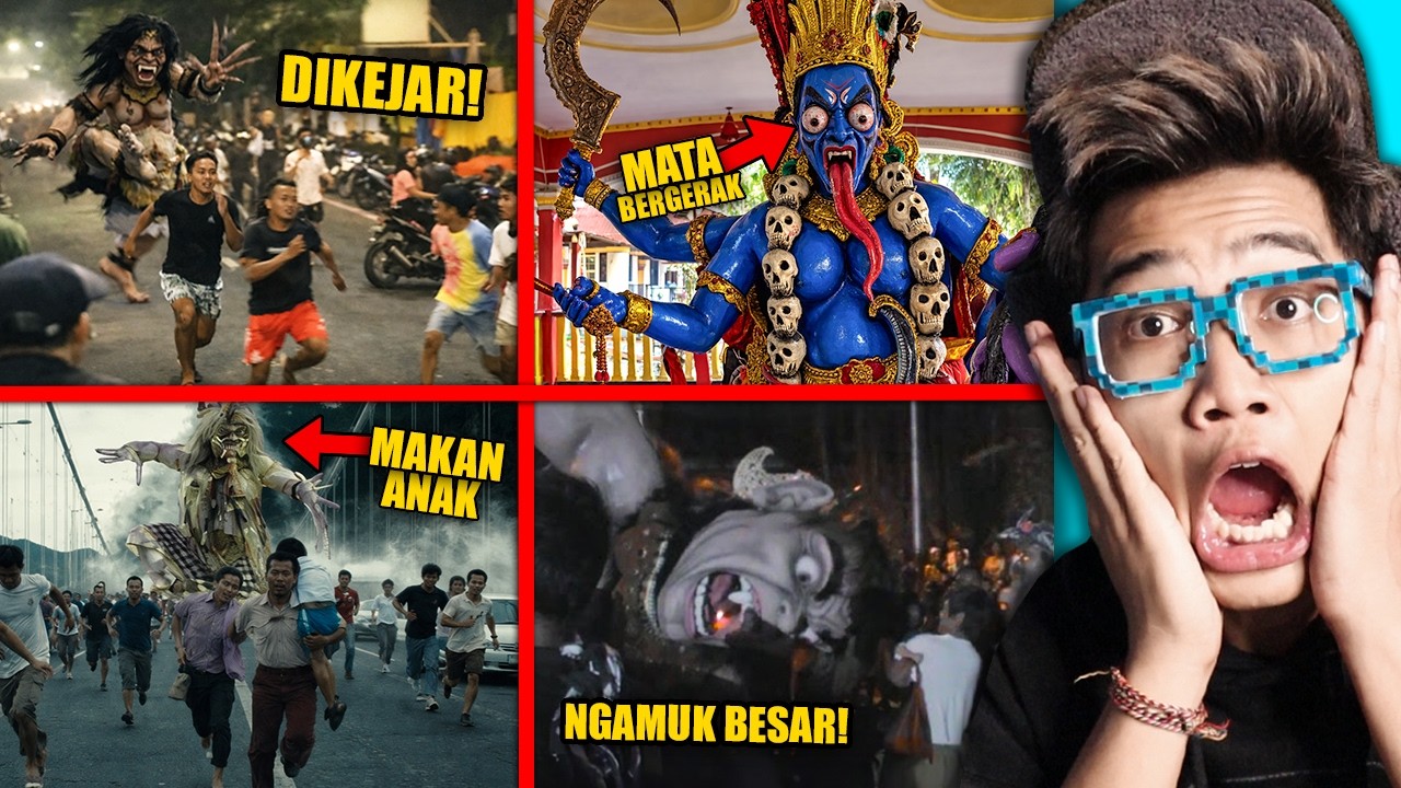 DIKIRA BOHONG! PENAMPAKAN OGOH-OGOH BENERAN HIDUP YANG BERGERAK SENDIRI NYATA!!!
