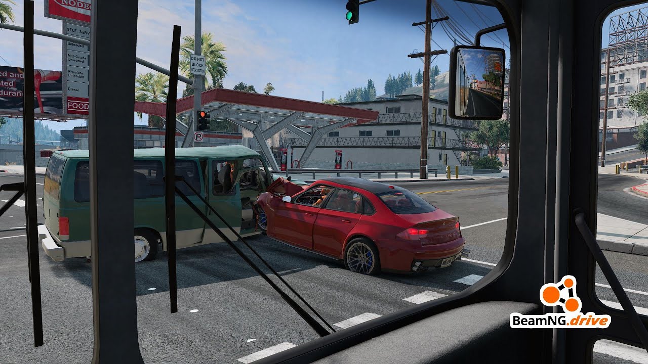 CAR CRASHES COMPILATION #01   BEAMNG DRIVE