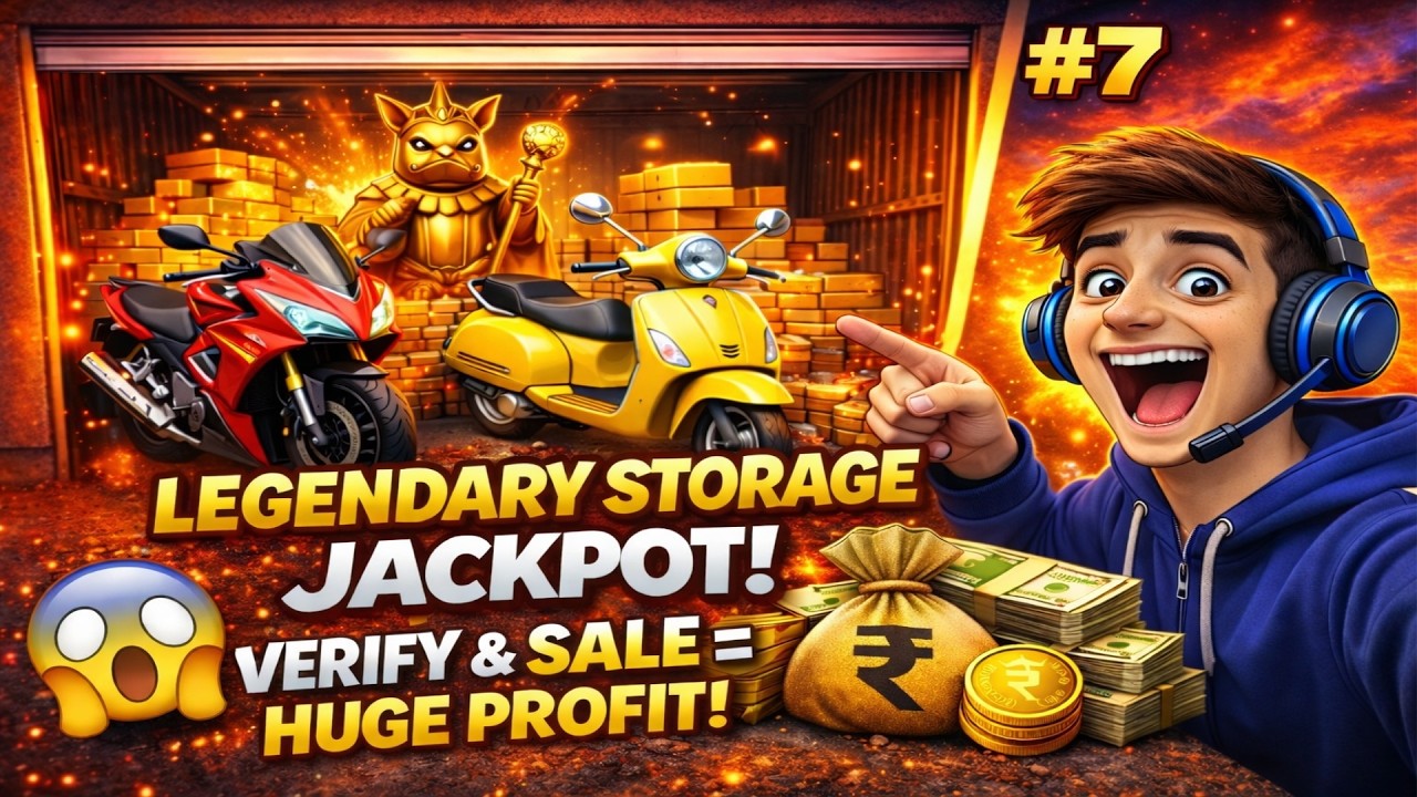 LEGENDARY STORAGE JACKPOT 😱 | Verify & Sale = HUGE PROFIT 💰 | Storage Hunter Simulator #7 |
